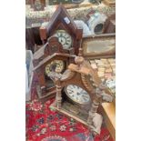 3 EARLY 20TH CENTURY MANTLE CLOCKS -3-