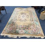 FLORAL DECORATED CARPET 185 X 290 CM