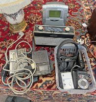 ROBERTS RD-1 PORTABLE RECEIVER, ROBERTS R600 RADIO, SONY KF-7600D SYNTHESIZED RECEIVER,
