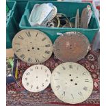 CLOCK PARTS - CIRCULAR FACES TO INCLUDE ANDERSON ST ANDREWS,