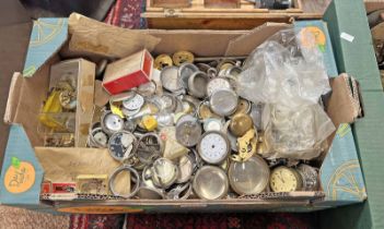 LARGE SELECTION OF VARIOUS POCKET WATCHES,