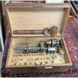 WATCH MAKER / REPAIRER LATHE ALONG WITH A SELECTION OF COLLETS ETC