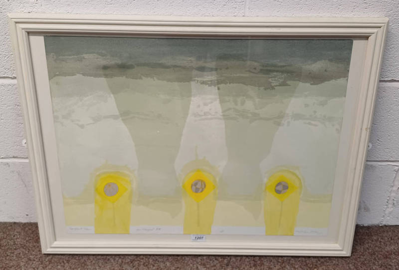 MALCOLM MCCOIG SIGNIFICANT SIGNS SIGNED IN PENCIL FRAMED ARTISTS PROOF 51 X 68 CM