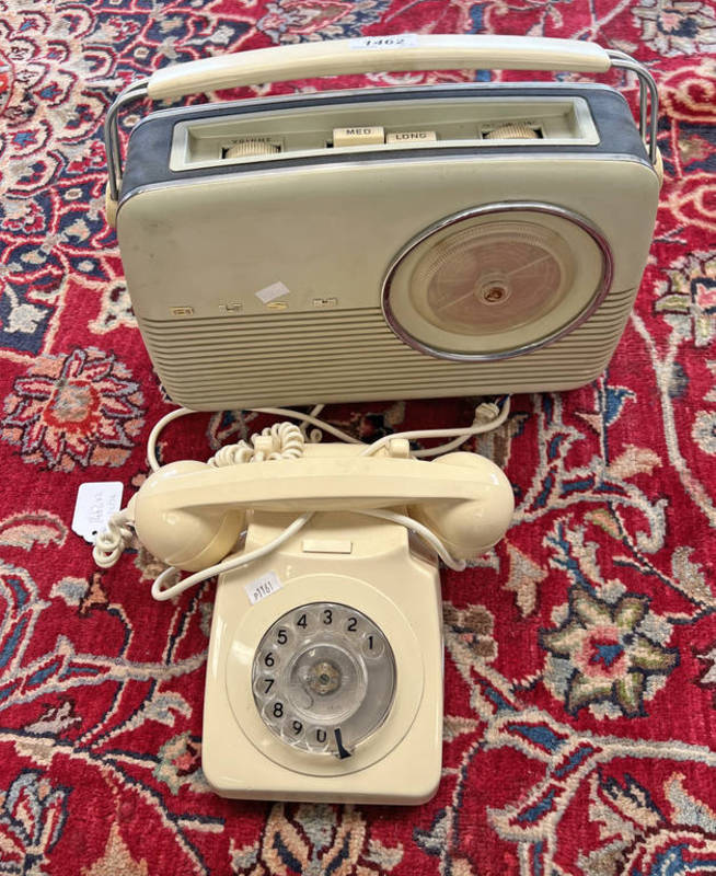 BUSH RADIO & A ROTARY TELEPHONE -2-