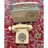 BUSH RADIO & A ROTARY TELEPHONE -2-