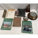 ANEROID BAROMETER, METRONOME, HANDBOOK FOR THE CROMWELL VII TANK, OPERATING,