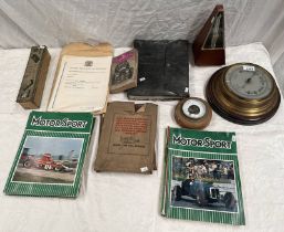 ANEROID BAROMETER, METRONOME, HANDBOOK FOR THE CROMWELL VII TANK, OPERATING,