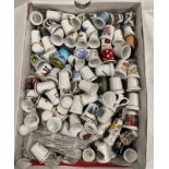 APPROX 300 THIMBLES & STAND