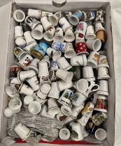 APPROX 300 THIMBLES & STAND