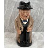 ROYAL DOULTON TOBY JUG - WINSTON CHURCHILL