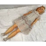 LARGE COMPOSITION DOLL,