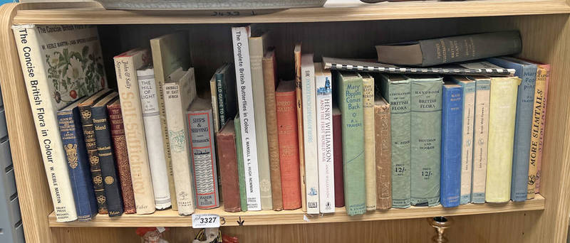 1 SHELF OF BOOKS INCLUDING NATURAL HISTORY,