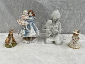 ROYAL WORCESTER FIGURE 'LOVE', BEATRIX POTTER,