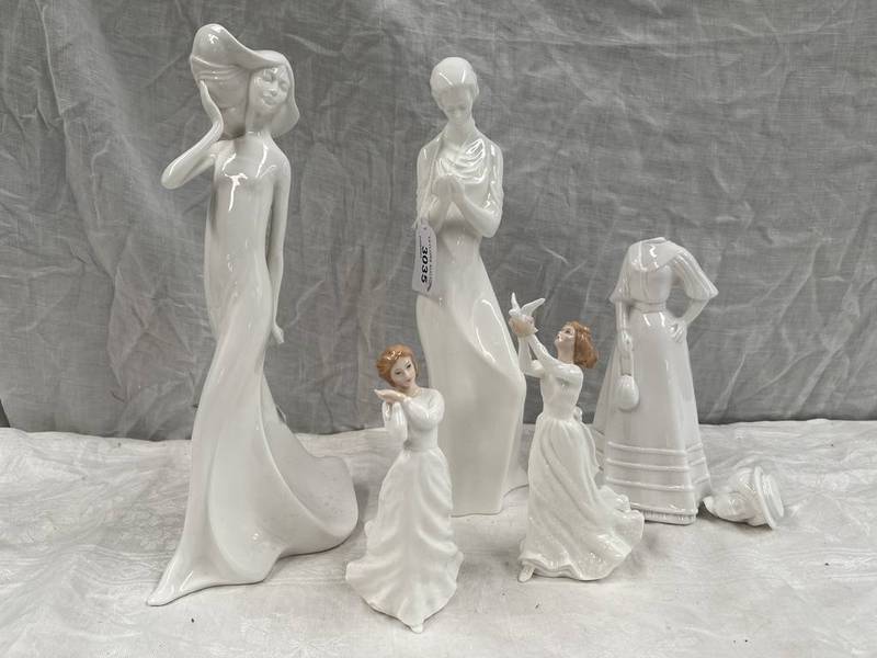 4 ROYAL DOULTON FIGURES, 'TENDERNESS', 'IMAGES',