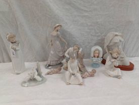 VARIOUS NAO & OTHER PORCELAIN FIGURES