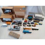 QUANTITY OF LOOSE COMMERCIAL RELATED MODEL VEHICLES FROM CORGI, EFE, LLEDO AND OTHERS.