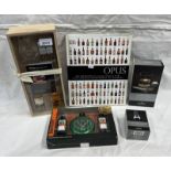 JAGERMEISTER GIFT SET WITH 2 MINIATURES & HIP FLASK,