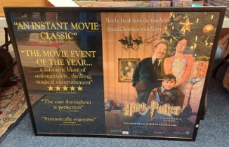 RICHARD GRIFFITHS SIGNED POSTER FROM HARRY POTTER AND THE PHILOSOPHERS STONE 80 X 105 CM