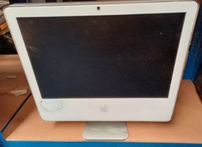 APPLE IMAC COMPUTER Condition Report: The item does power up and the screen is