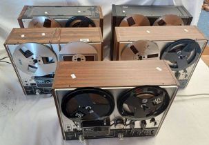 VARIOUS AKAI REEL TO REEL PLAYERS Condition Report: The model numbers for this lot