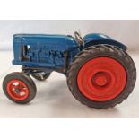 CHAD VALLEY FORDSON MAJOR TRACTOR WITH BLUE BODY AND ORANGE WHEELS