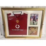 RYAN GIGGS SIGNED MANCHESTER UNITED SHIRT