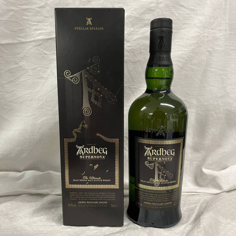 1 BOTTLE ARDBEG SUPERNOVA SINGLE MALT WHISKY - 70CL, 58.9% VOL.