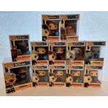EIGHT DOCTOR WHO FUNKO POP RELATED FIGURES INCLUDING 238 - TWELFTH DOCTOR,
