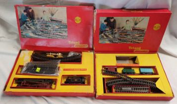 TWO TRIANG HO/00 GUAGE MODEL RAILWAY TRAIN SETS INCLUDING R.S.24 TOGETHER WITH R.S. 30.