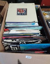 SELECTION OF VARIOUS VINYL RECORDS INCLUDING ARTISTS SUCH AS PAUL SIMON, THE SHAMEN,