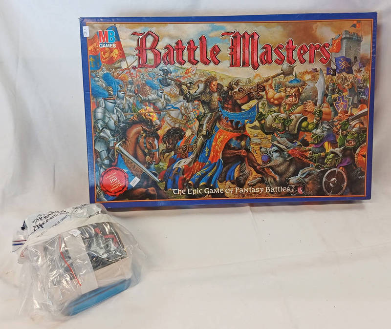 BATTLE MASTERS FANTASY BOARD GAMES FROM MB (UNCHECKED)