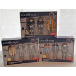 DOCTOR WHO FIGURE SETS INCLUDING THE 2 DOCTORS TOGETHER WITH THE SONTARANS & THE SEVENTH DOCTOR