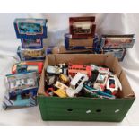 SELECTION OF VARIOUS PLAYWORN MODEL VEHICLES FROM CORGI, BRITAINS,