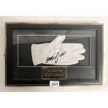 GRAEME MCDOWELL SIGNED FRAMED GOLF GLOVE