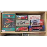 SELECTION OF VARIOUS TEXACO RELATED MODEL VEHICLES FROM ERTL INCLUDING 1929 LOCKHEED AIR EXRESS,