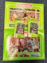 TWO SUBBUTEO SETS TOGETHER WITH MANCHESTER UNITED (2ND) AND LIVERPOOL TEAMS