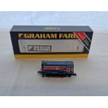 GRAHAM FARISH 371-020Z N GAUGE CLASS 08 SHUNTER 97800 "IVOR" RTC BLUE & RED LOCOMOTIVE.