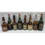 SELECTION OF VARIOUS BRANDY TO INCLUDE 3 VALLETTI, SAN GIORGIO, VECCHIA LIBARNA,