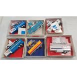 SELECTION OF VARIOUS WINROSS MODEL HGV VEHICLES IN LIVERIES INCLUDING UNION PACIFIC, GLOBAL,