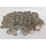SELECTION OF UK PRE-1947 SILVER COINAGE,