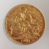 1911 GEORGE V SOVEREIGN