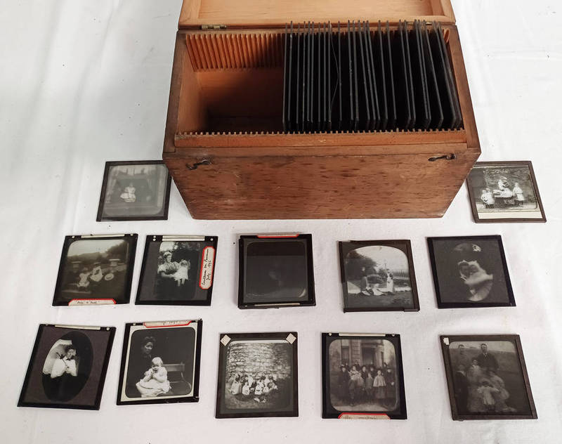 BOX CONTAINING VARIOUS SCOTTISH NEGATIVES