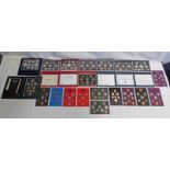 21 X UK PROOF SETS TO INCLUDE: 2 X 1970, 1971, 1972 (UNCASED), 1977 (UNCASED), 1978 (UNCASED), 1980,