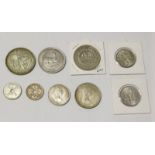 SELECTION OF VARIOUS COMMONWEALTH COINAGE TO INCLUDE 1937 AUSTRALIA CROWN,