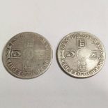 1695 & 1696 WILLIAM III CROWNS