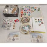 SELECTION OF VARIOUS WORLD STAMPS TO INCLUDE ALBUMS AND LOOSE,