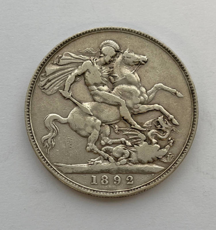 1892 VICTORIA CROWN