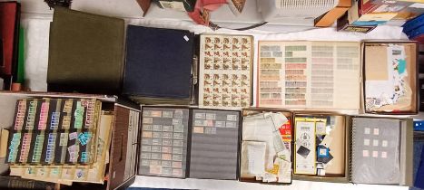 GOOD SELECTION OF GB, COMMONWEALTH AND WORLD STAMPS, MINT AND USED,