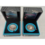 2012 LONDON OLYMPIC AND PARALYMPIC £5 SILVER PROOF COINS, IN CASE OF ISSUE, WITH C.O.A.