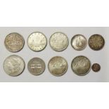 SELECTION OF U.S. & CANADA COINS TO INCLUDE 1881-O MORGAN DOLLAR, 1835 U.S.